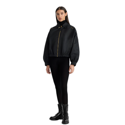 MACKAGE OLIVERA CROPPED BOMBER JACKET WOMEN