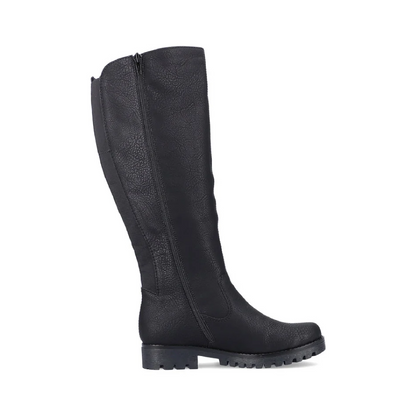 RIEKER 78554-PAYTON SYNTHETIC LEATHER HIGH BOOT WOMEN