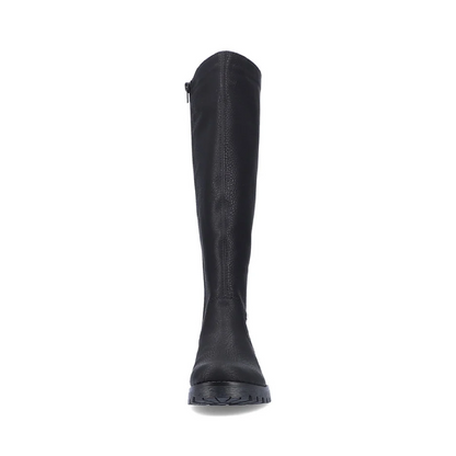 RIEKER 78554-PAYTON SYNTHETIC LEATHER HIGH BOOT WOMEN