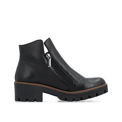 RIEKER 79254-AMALIA LEATHER ANKLE BOOT WOMEN