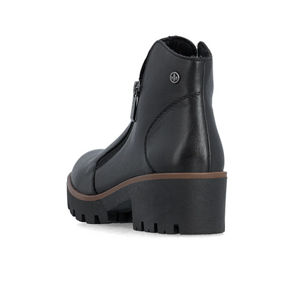 RIEKER 79254-AMALIA LEATHER ANKLE BOOT WOMEN