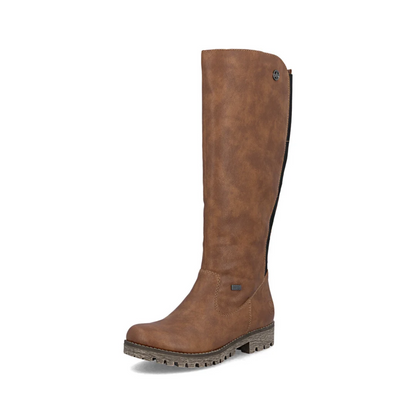 RIEKER 78554-PAYTON SYNTHETIC LEATHER HIGH BOOT WOMEN