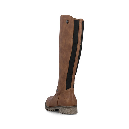 RIEKER 78554-PAYTON SYNTHETIC LEATHER HIGH BOOT WOMEN