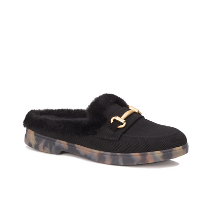 ROS HOMMERSON GIGI FAUX FUR SLIDE WOMEN