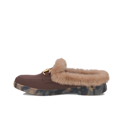 ROS HOMMERSON GIGI FAUX FUR SLIDE WOMEN