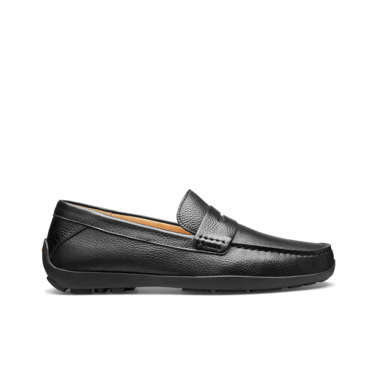 Samuel Hubbard Free Spirit Black Leather Slip-On Loafer 