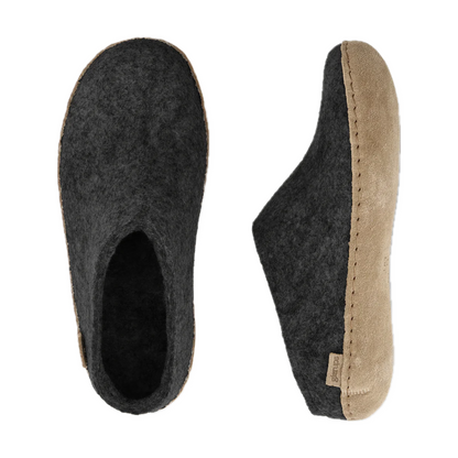 GLERUPS SLIP ON LEATHER SOLE UNISEX