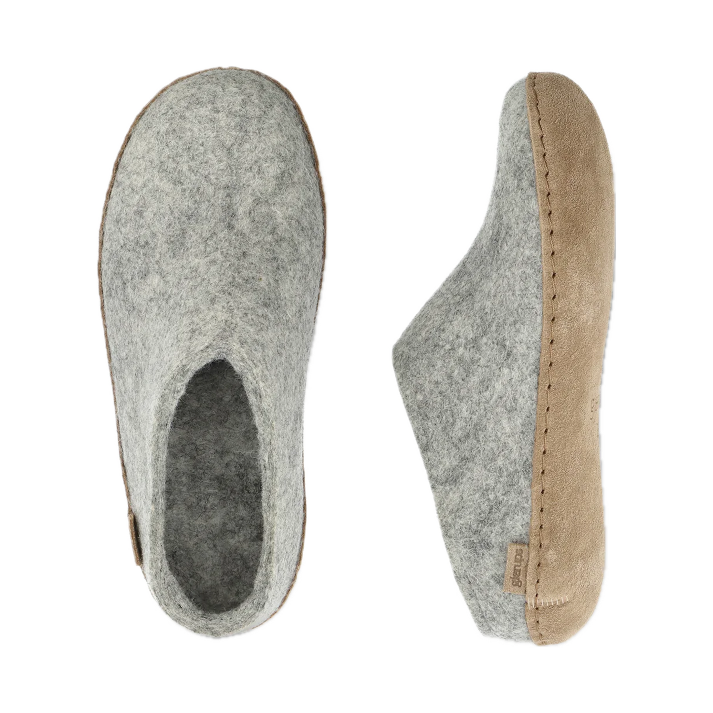 GLERUPS SLIP ON LEATHER SOLE UNISEX
