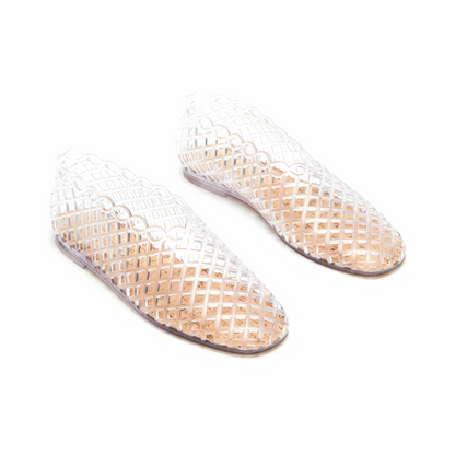 STEVE MADDEN GROVE JELLY FLAT WOMEN