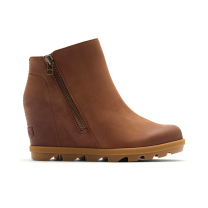 SOREL JOAN RHAPSODY ZIP WATERPROOF WEDGE BOOT WOMEN
