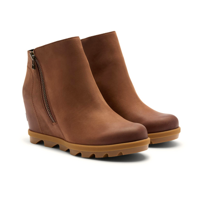 SOREL JOAN RHAPSODY ZIP WATERPROOF WEDGE BOOT WOMEN