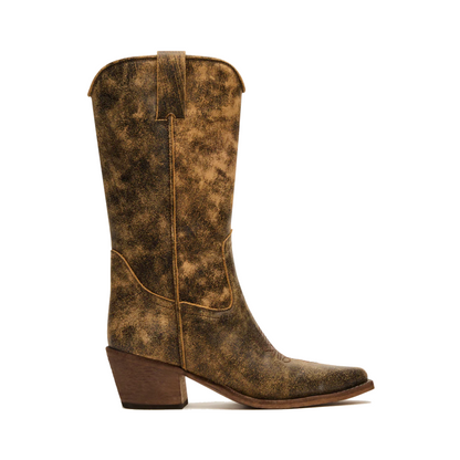 STEVE MADDEN ALBANY WESTERN BOOT WOMEN