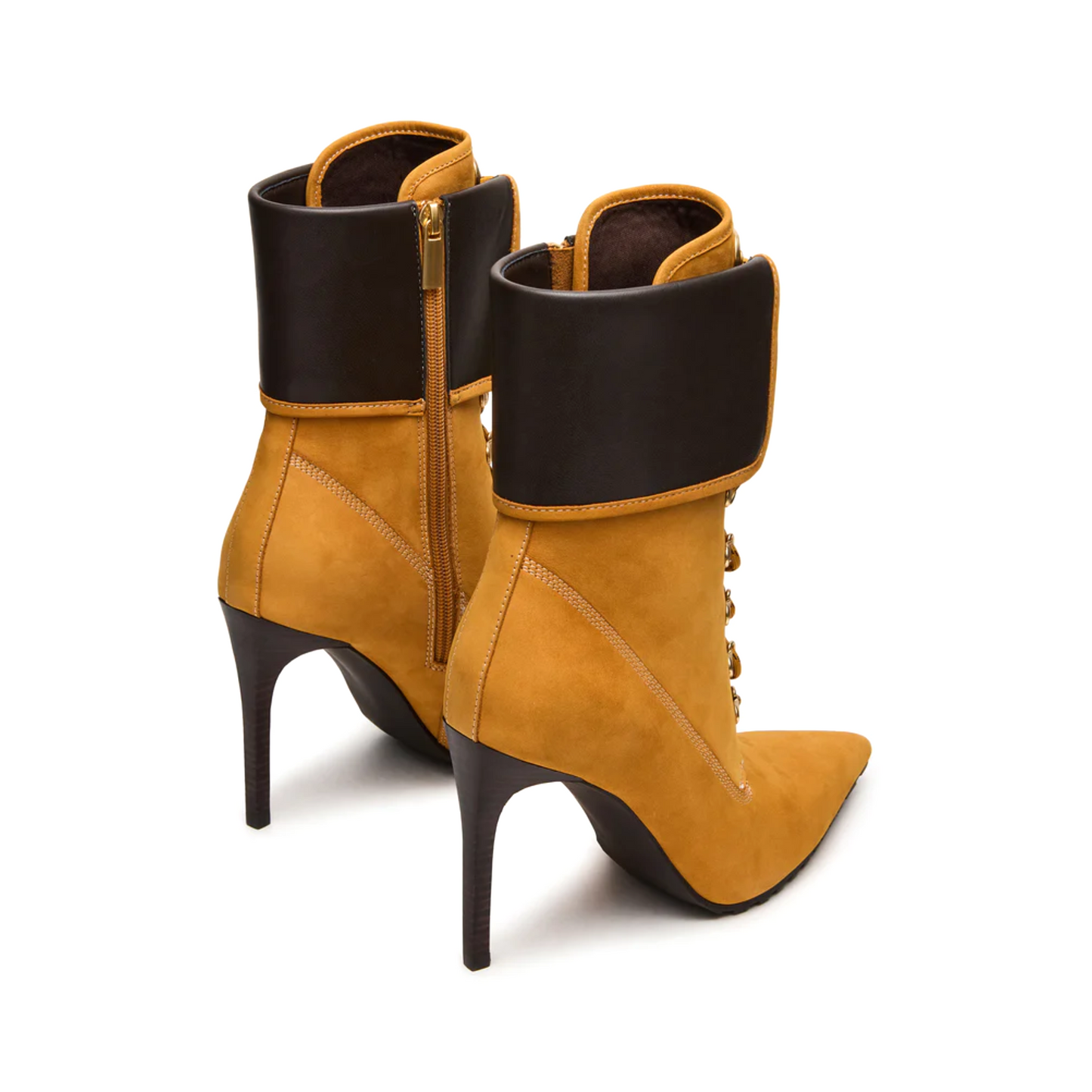 STEVE MADDEN MORALS POINTED TOE LACE UP BOOT WOMEN