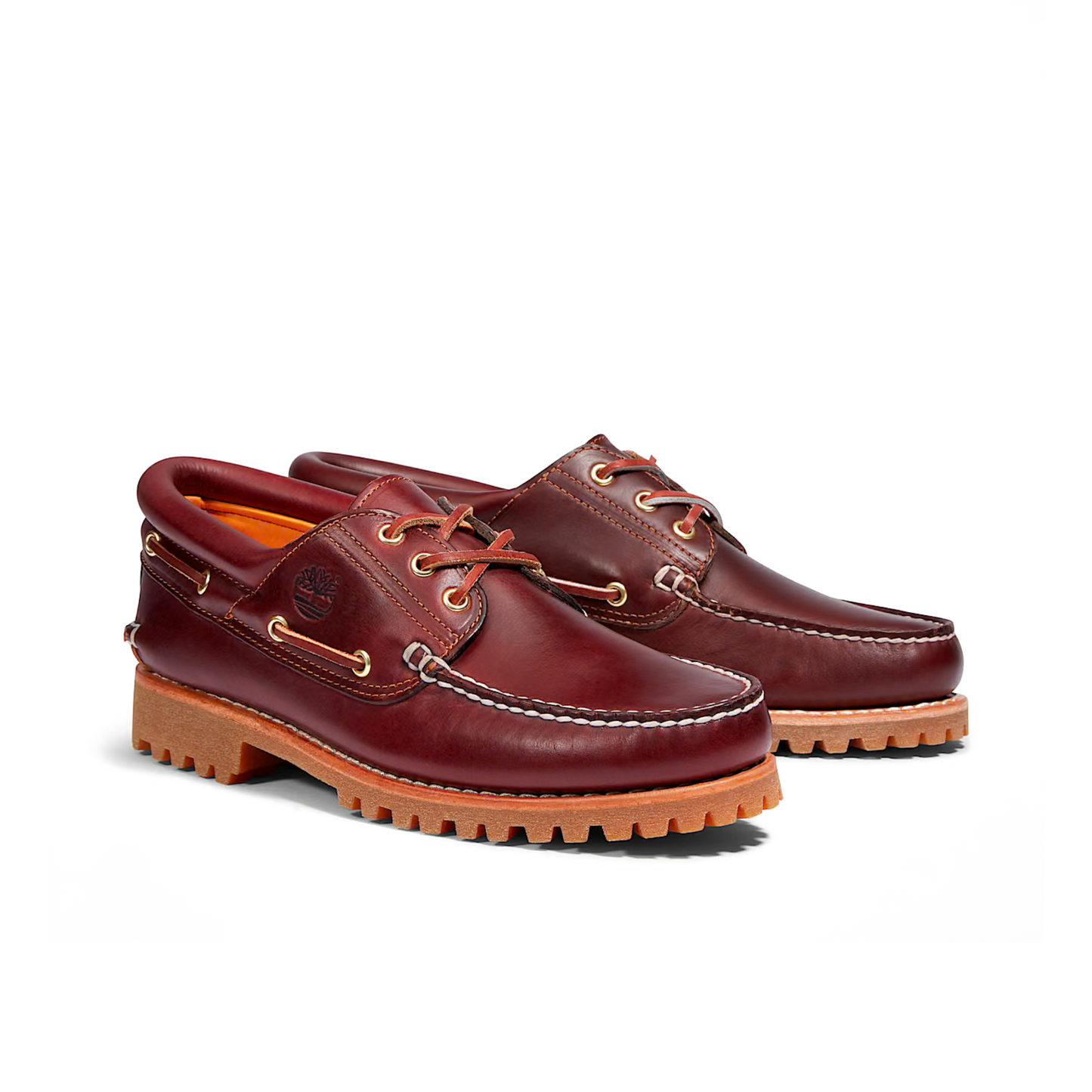 TIMBERLAND AUTHENTIC 3-EYE LUG HANDSEWN BOAT SHOE MEN