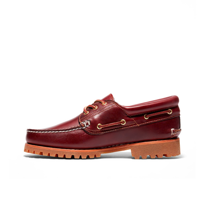 TIMBERLAND AUTHENTIC 3-EYE LUG HANDSEWN BOAT SHOE MEN