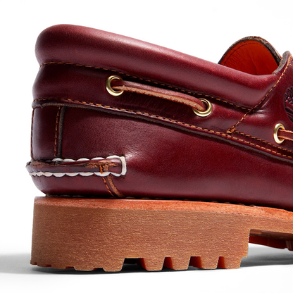TIMBERLAND AUTHENTIC 3-EYE LUG HANDSEWN BOAT SHOE MEN