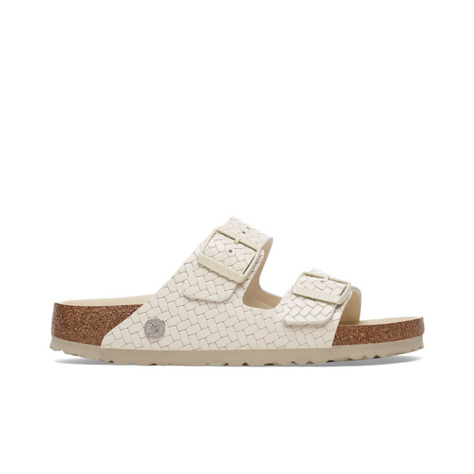 BIRKENSTOCK ARIZONA LEATHER WOVEN EMBROSSED (NARROW) WOMEN