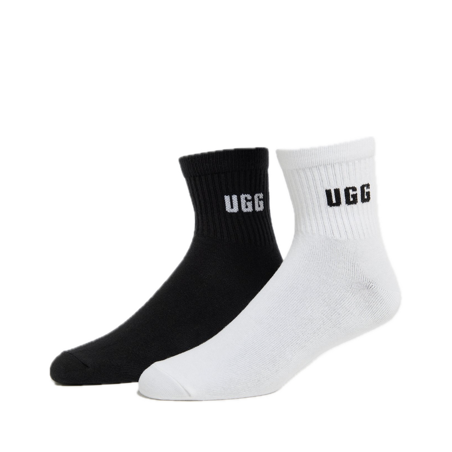 UGG QUINLIN LOGO SOCK 2 PACK ONE SIZE WOMEN