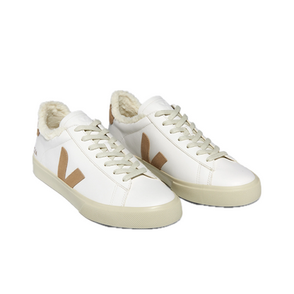 VEJA CAMPO FURED WINTER LEATHER SNEAKER WOMEN