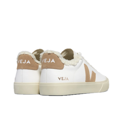 VEJA CAMPO FURED WINTER LEATHER SNEAKER WOMEN