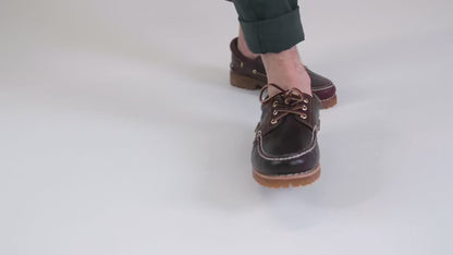 TIMBERLAND AUTHENTIC 3-EYE LUG HANDSEWN BOAT SHOE MEN