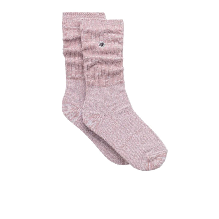 UGG RIB KNIT SLOUCHY CREW SOCKS WOMEN