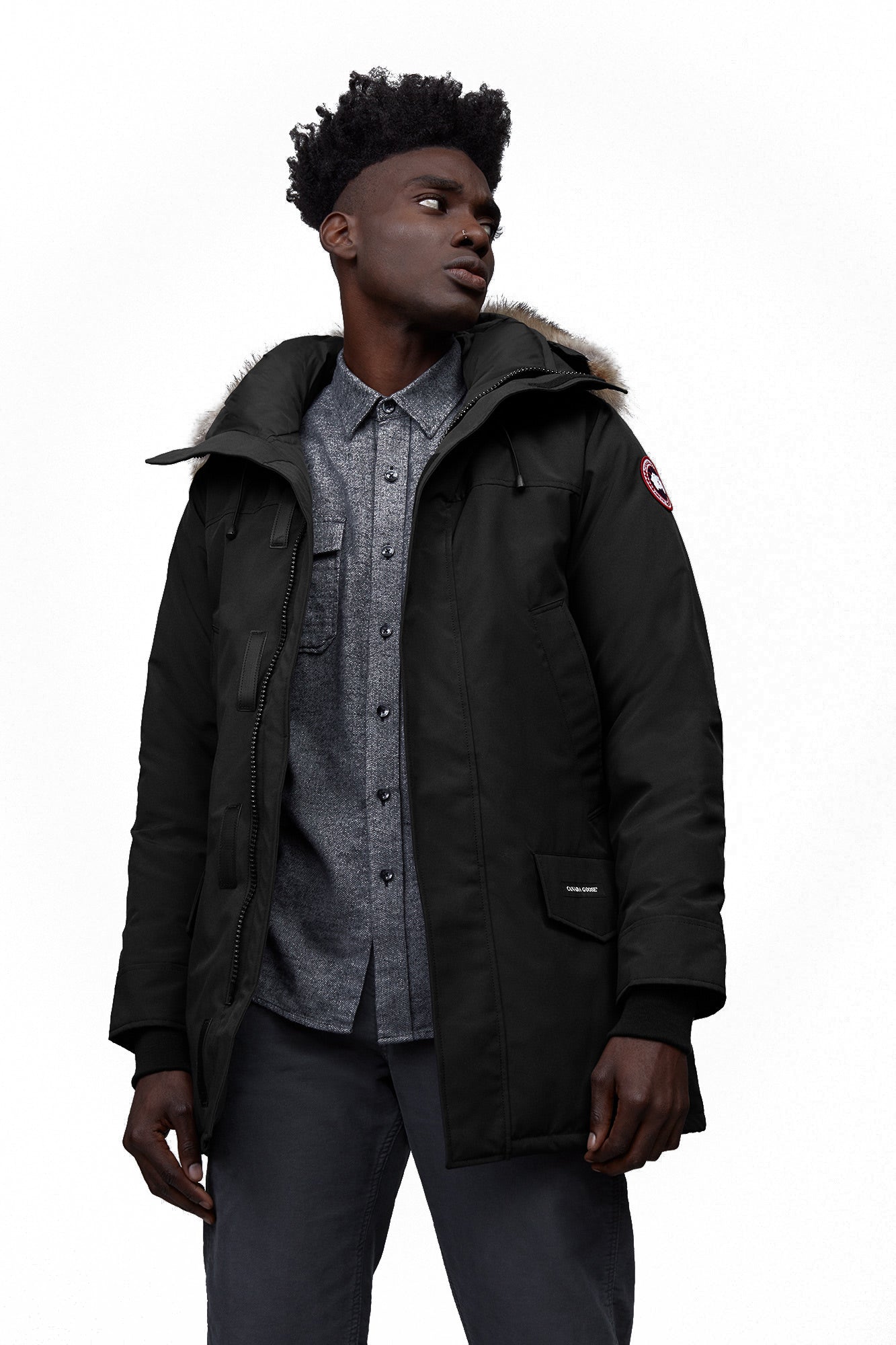 Langford parka with store fur hood