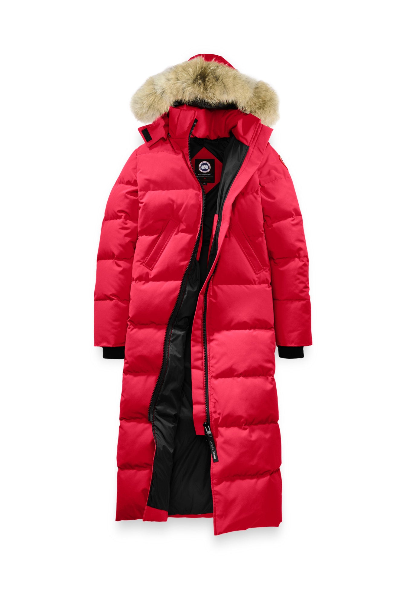 Canada goose red hot sale jacket womens