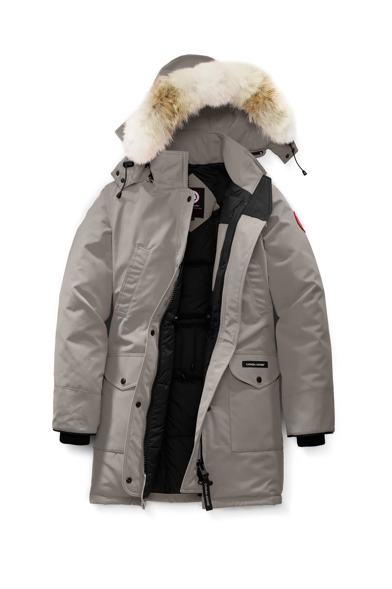 Canada Goose Women s Trillium Down Parka with Coyote Fur Trim