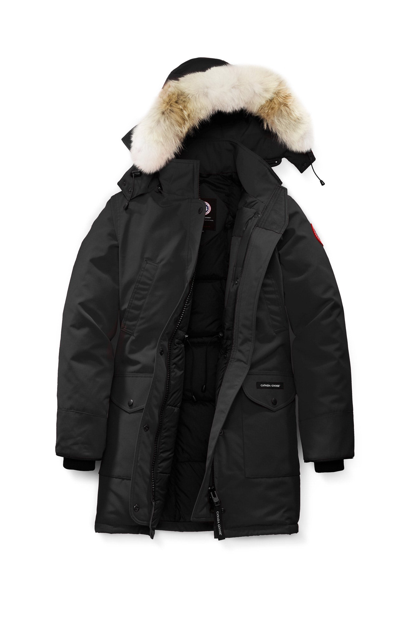 Canada Goose Women s Trillium Down Parka with Coyote Fur Trim