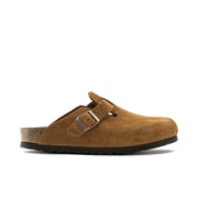 BIRKENSTOCK BOSTON SUEDE LEATHER SOFT FOOTBED NARROW