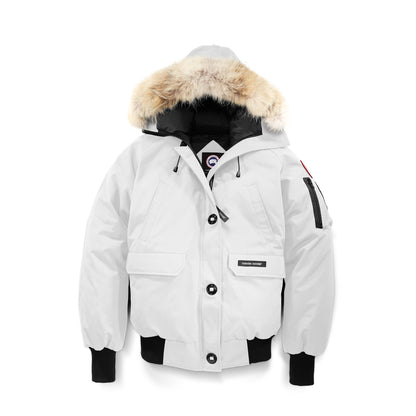 Womens grey sales canada goose bomber