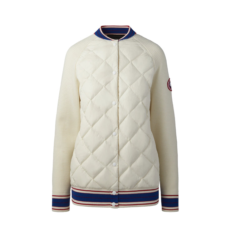 CANADA GOOSE HYBRIDGE QUILTED KNIT BOMBER WOMEN