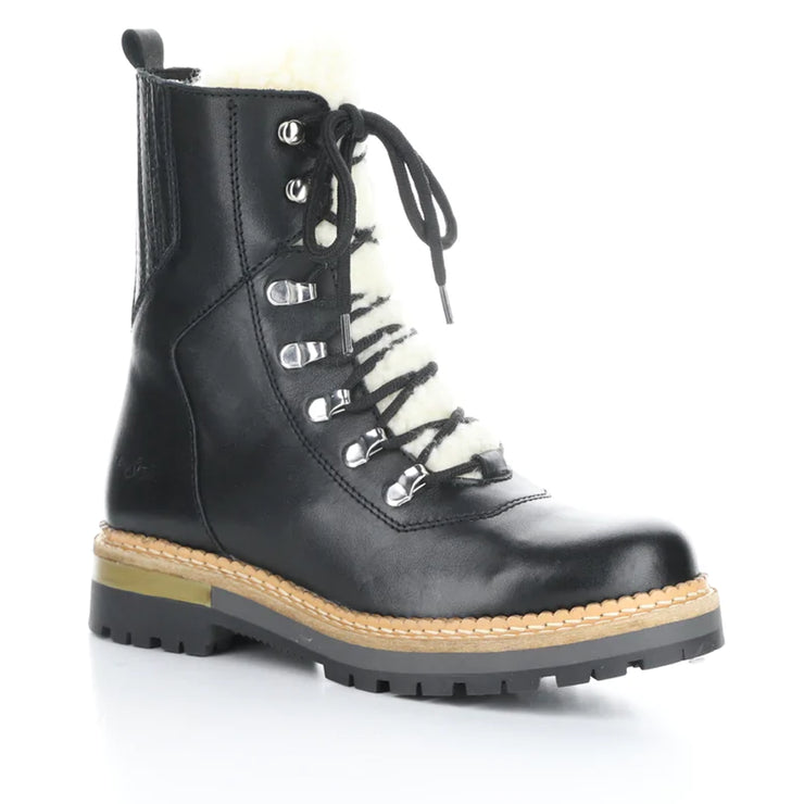 BOS & CO ADA BLACK ROUND TOE BOOT