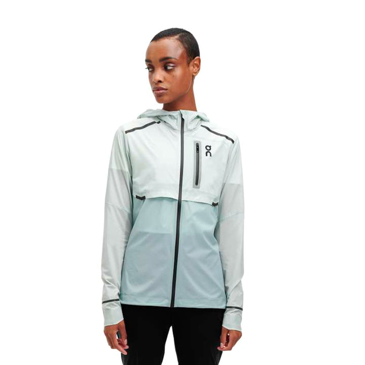 ON RUNNING WOMENS WEATHER JACKET ATHLETIC FIT