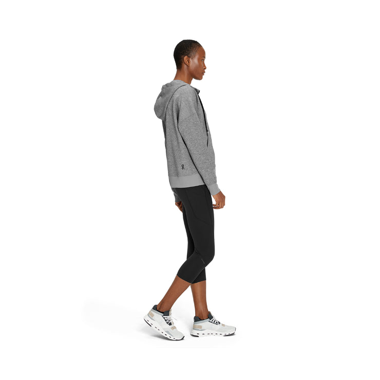 ON ZIPPED HOODIE WOMEN