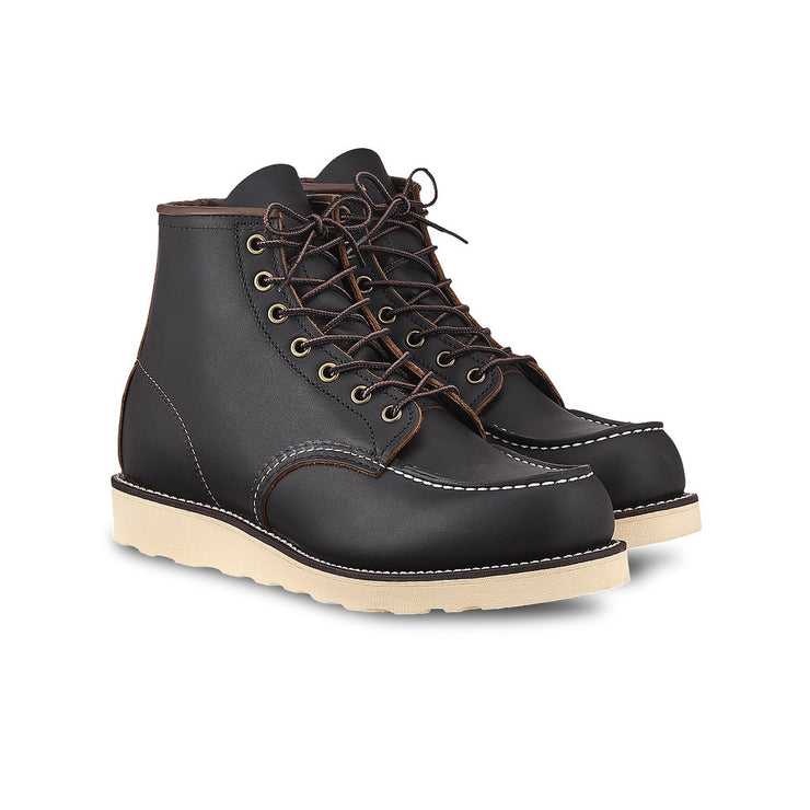RED WING-MEN 6 INCHES CLASSIC MOC-8849-BLACK PRAIRIE
