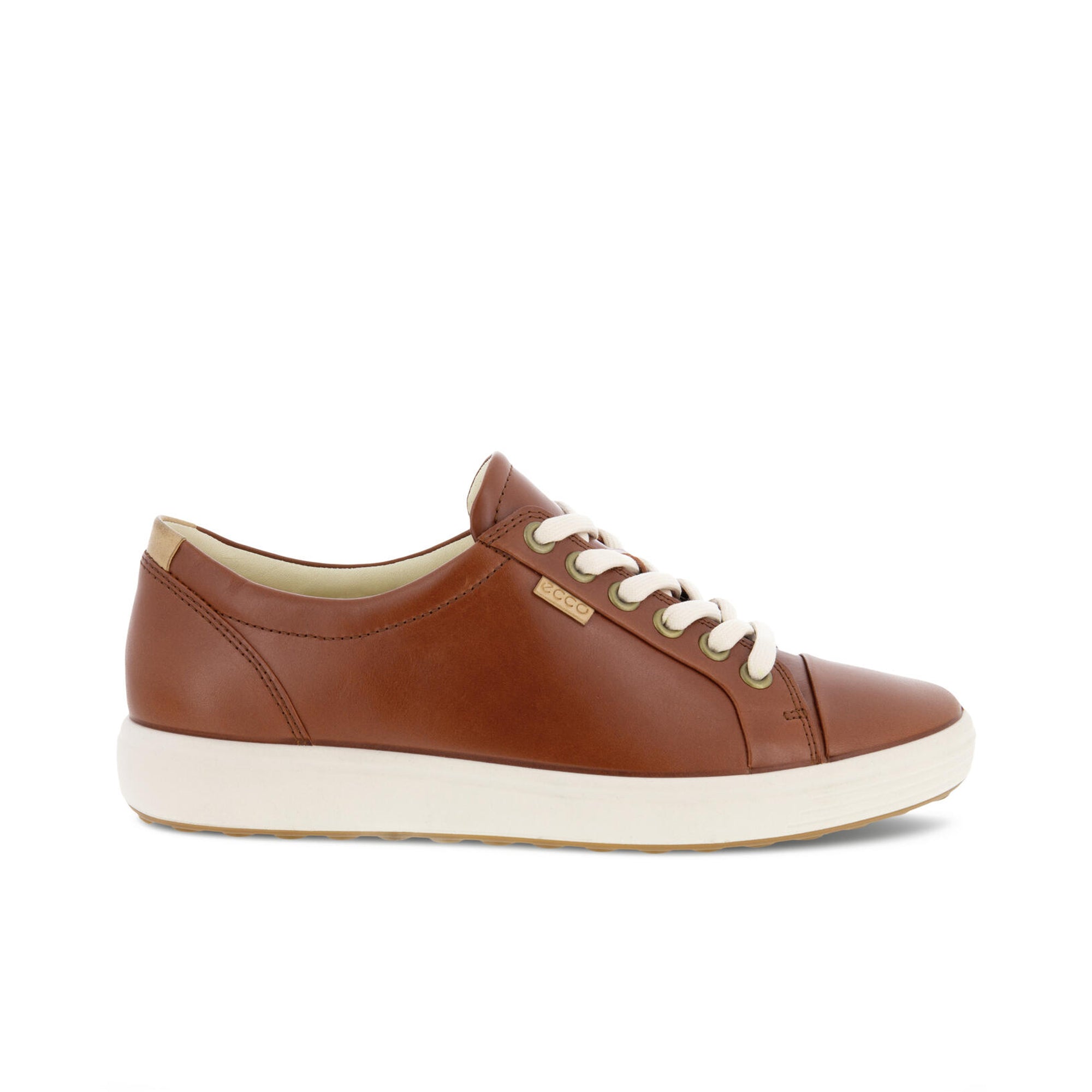 Ecco soft outlet 7 leather sneakers